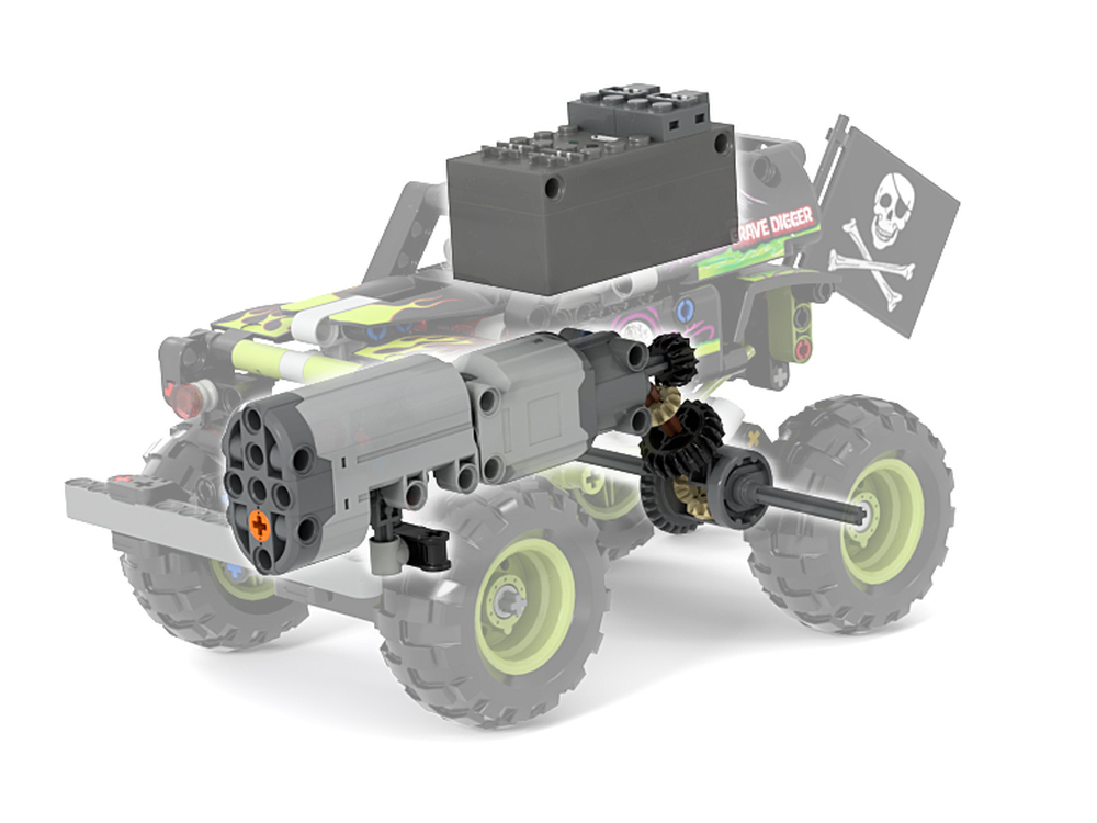 LEGO TECHNIC 42118 RC MOD