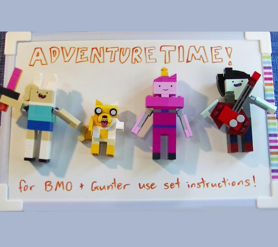 Lego Adventure Time Fiona and Cake