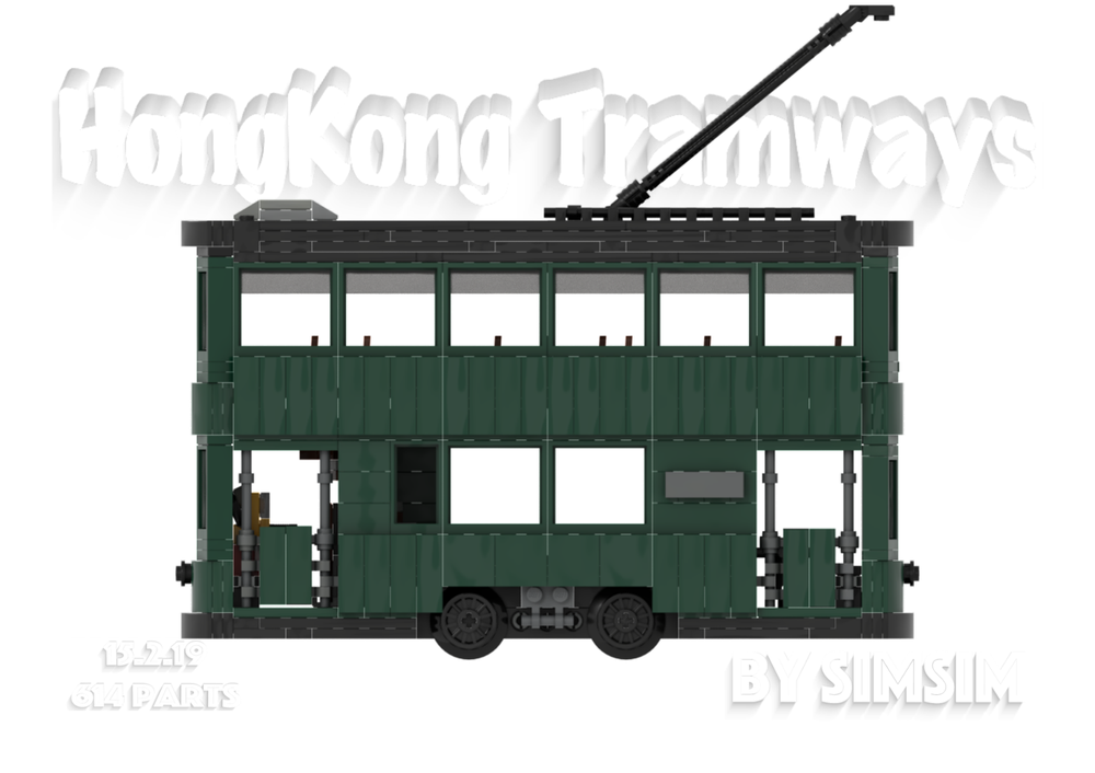 Lego Hong Kong Tramways
