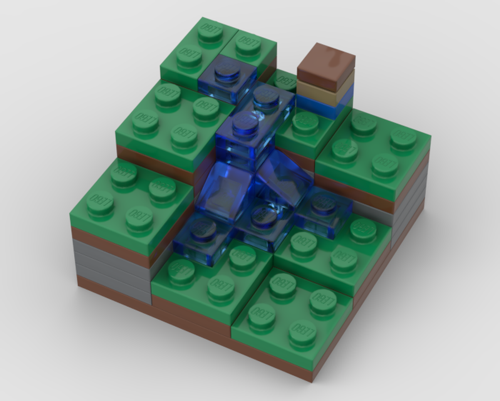 Lego Micro minecràft mountain
