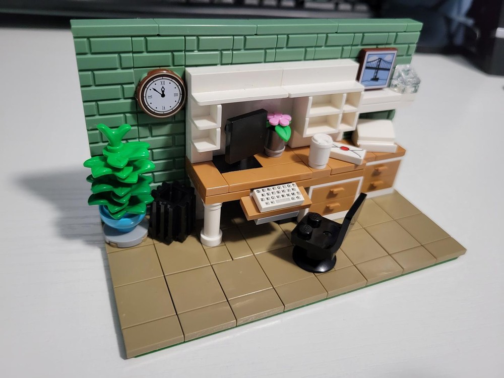 Lego Bricksculpt Home Office