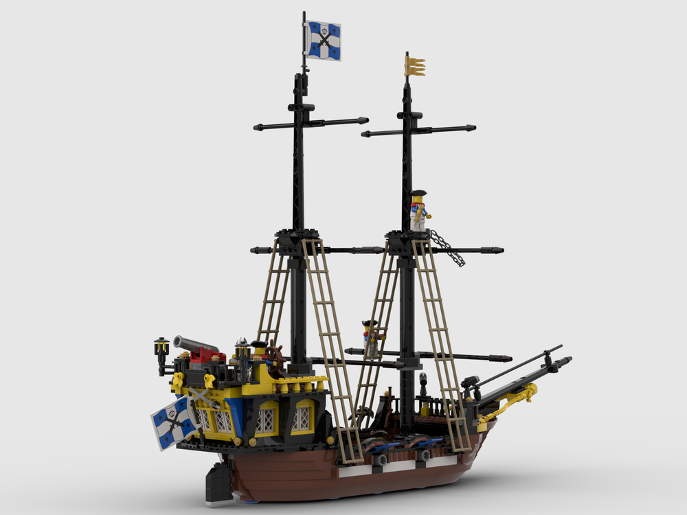Lego Caribean Clipper Rebuild Imperial Flagship