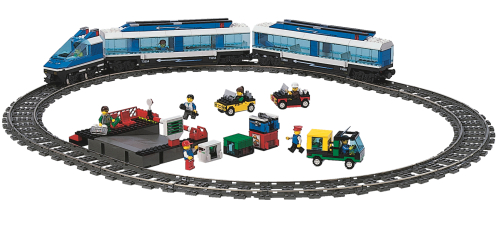 Lego Railway Express with Transformer and Speed Regulator