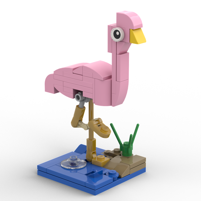 Lego Flamingo