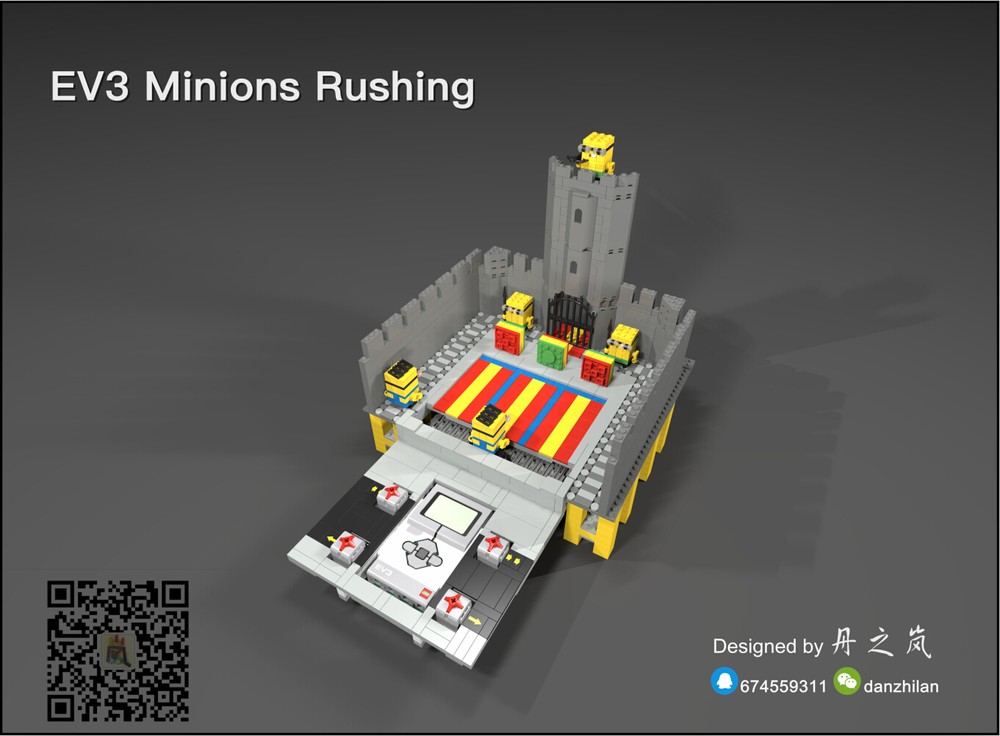 Lego EV3 Minions Rushing