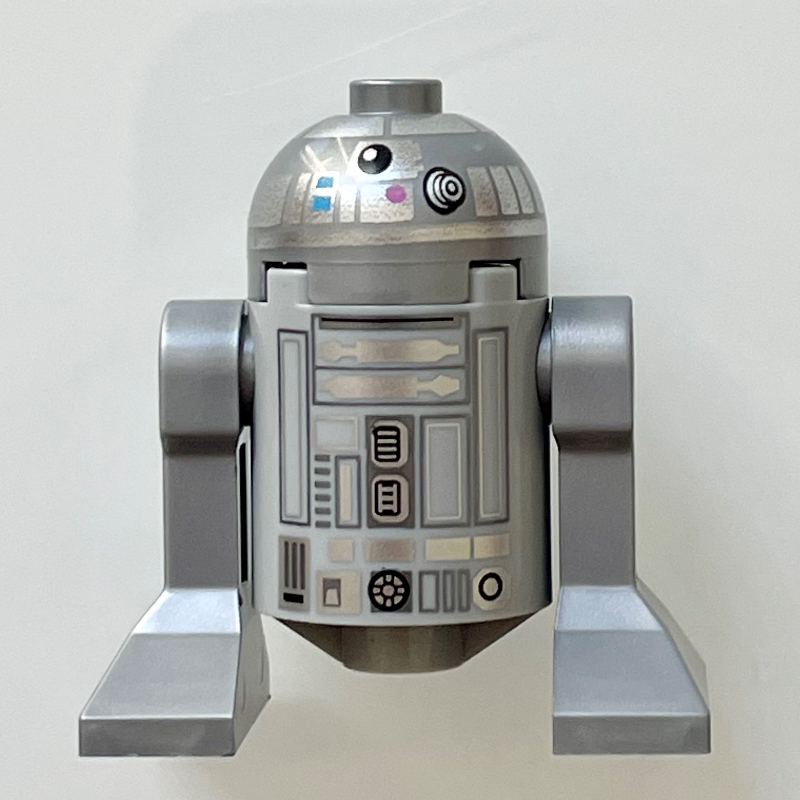Lego Astromech Droid, R2-BHD, Light Bluish Gray Body