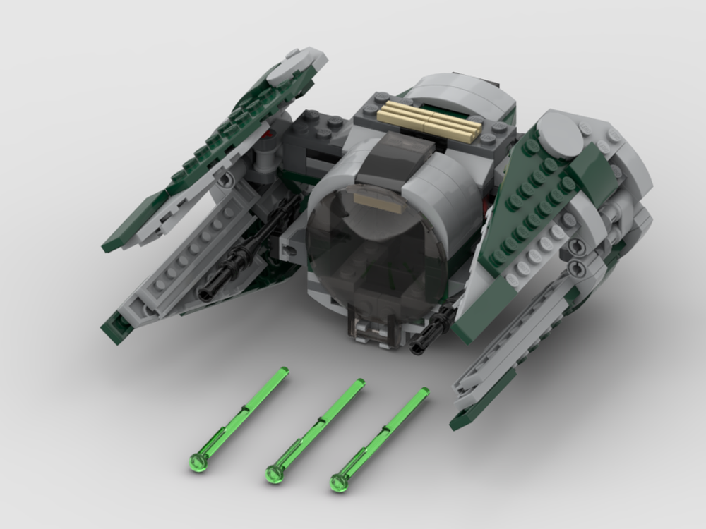 Lego Yoda's TIE Silencer