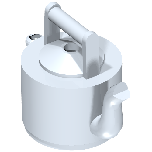 Lego Fabuland, Equipment Teapot / Light Violet