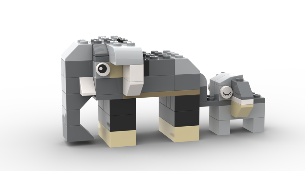 Lego 11015 Elephants