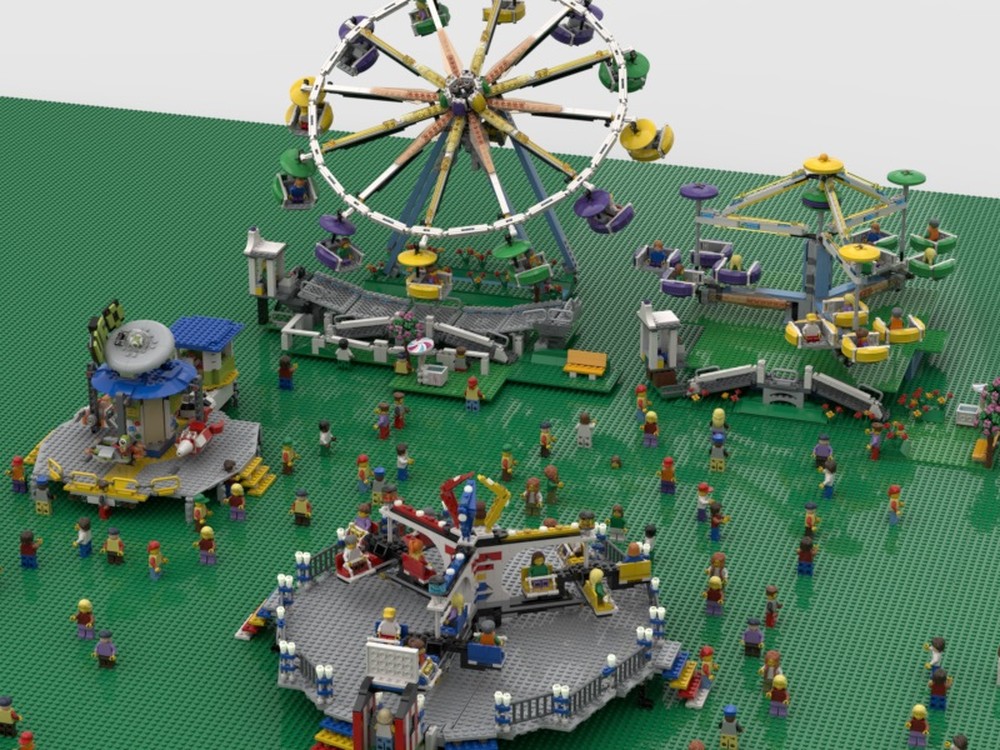 Lego Alt builds and Mods of LEGO Fairground rides