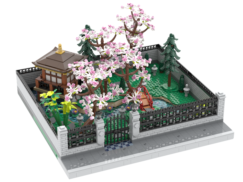 Lego Cherry Blossom Park