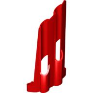 Lego Technic Panel Fairing # 4 Large Long, Large Holes, Side B / Red