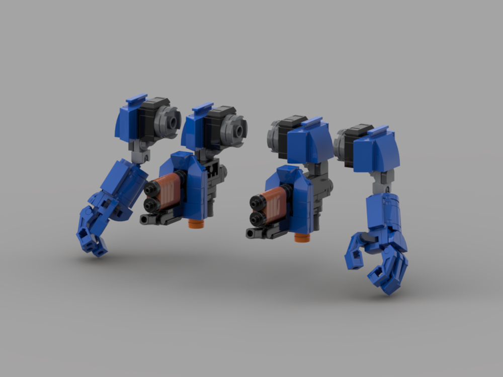 Lego Invictor Tactical Warsuit weapon pack