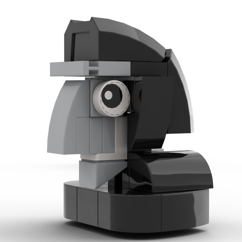 Lego Igor bust (with movable hump!)