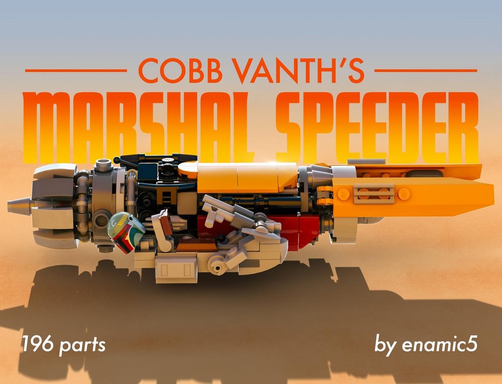 Lego Cobb Vanth's Marshal Speeder