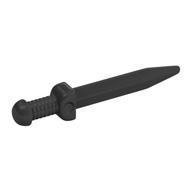 Lego Weapon Sword with Thick Crossguard (Roman Gladius) / Pearl Titanium