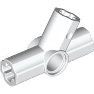 Lego Technic Axle and Pin Connector Angled Triple - 60° / White