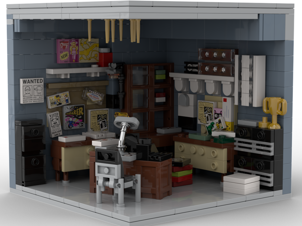 Lego Agent Mulder's Office
