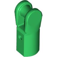 Lego Bar Holder with Hole and Bar Handle / Green