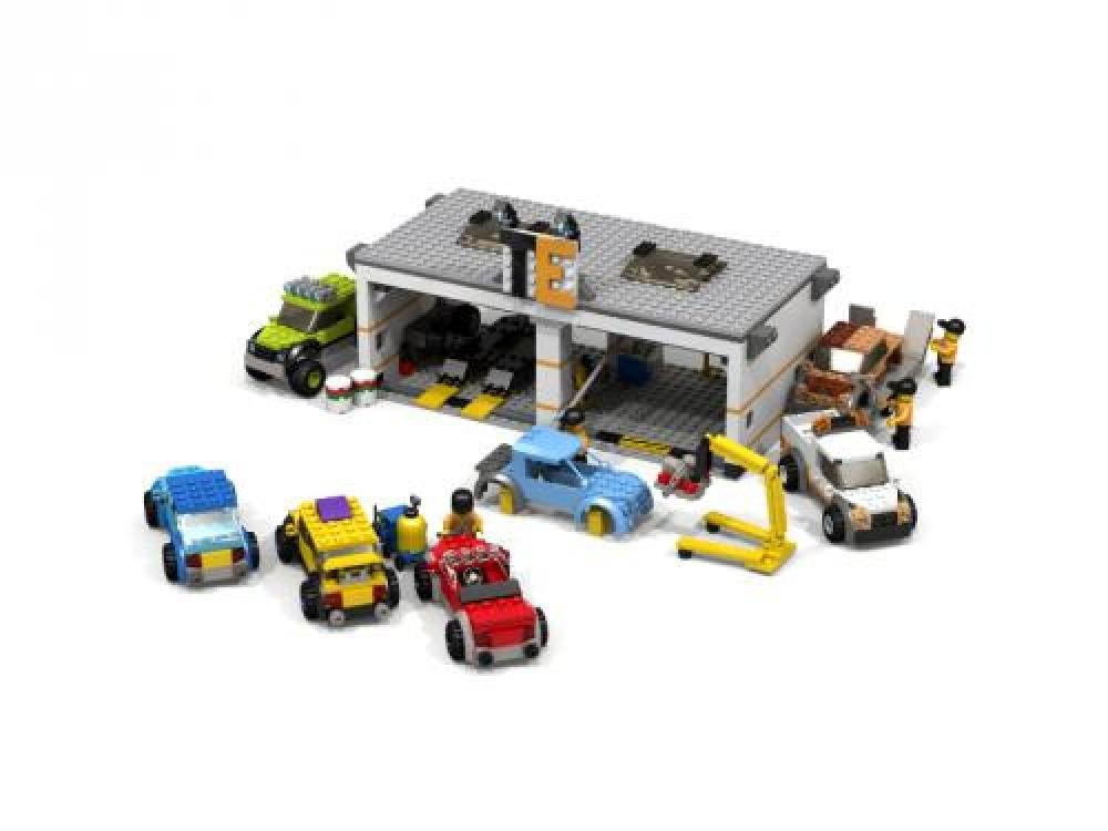 Lego Custom garage