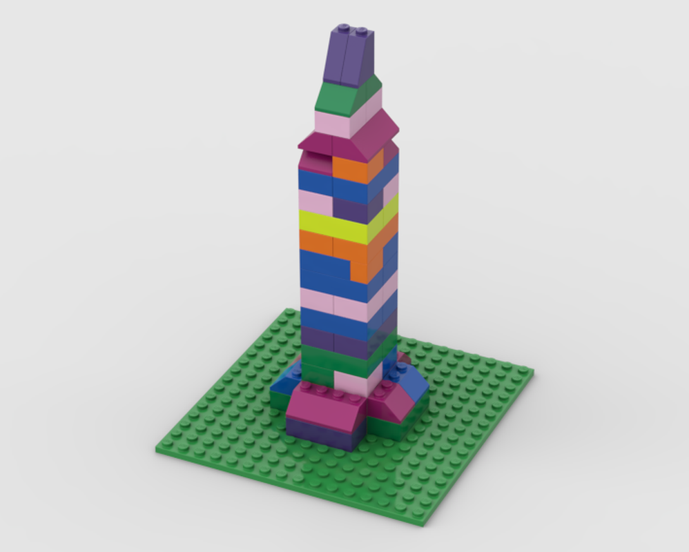 Lego 10698 - Alt Build Rainbow Tower