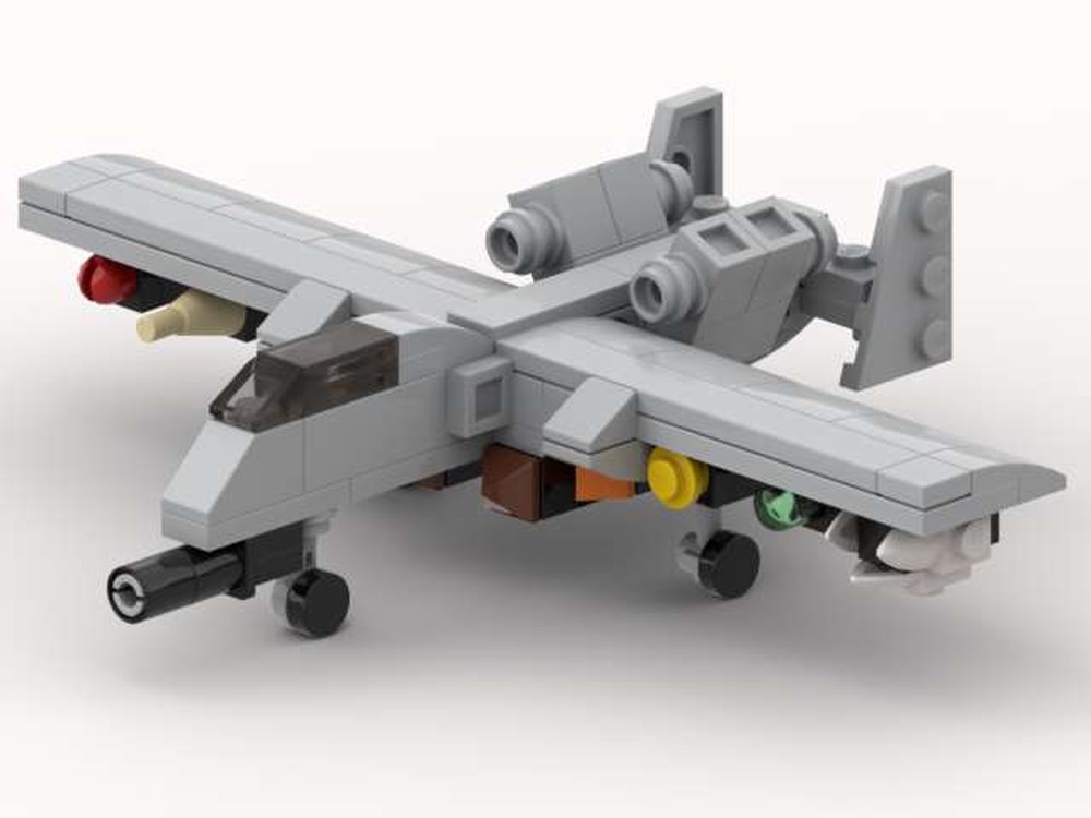 Lego A-10 Thunderbolt (''Warthog'') mini v4