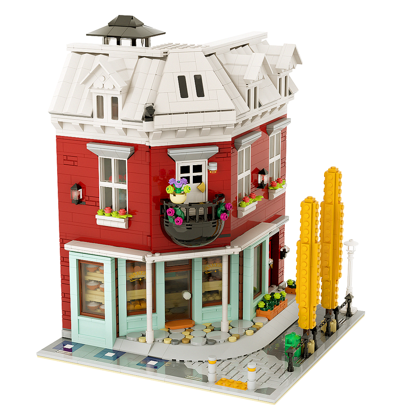 Lego Corner Bakery