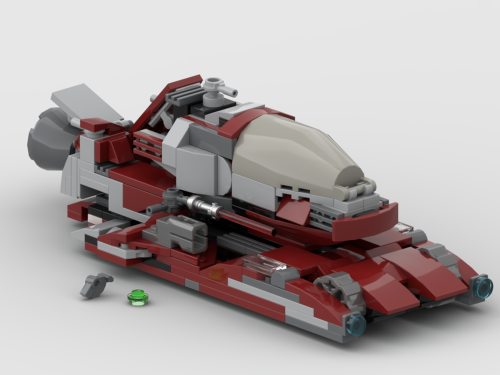 Lego Ahsoka (75362) futuristic rocket tank