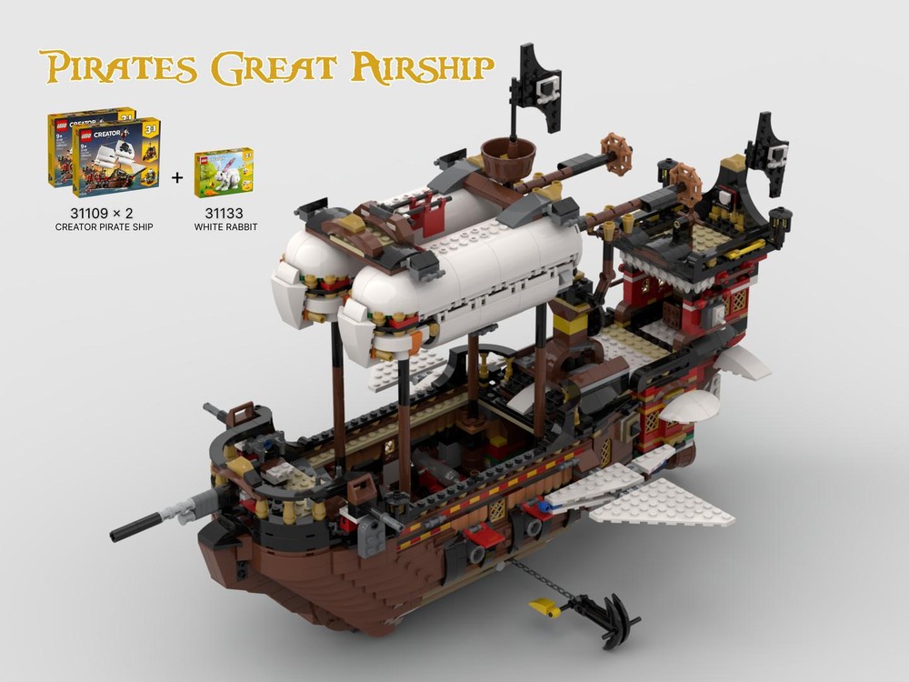 Lego Pirates Great Airship
