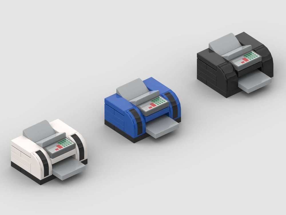 Lego Fax Printer