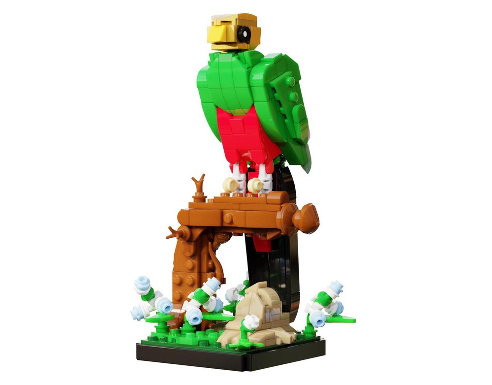 Lego Golden-Headed Quetzal