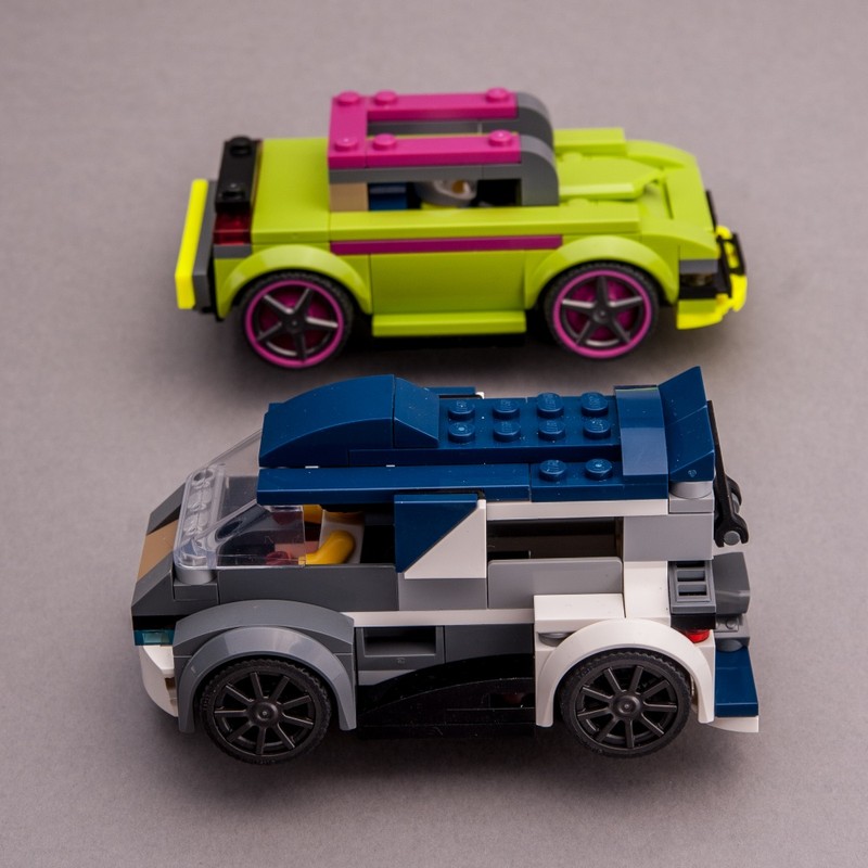 Lego 60415 Minivan vs. MuscleCar