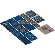 Lego Sticker Sheet for Set 40786-1 / [No Color/Any Color]
