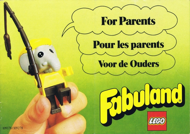Lego 1985 Small Fabuland European - For Parents (109178/109278-EU III (UK/F/B))