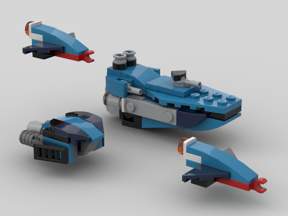 Lego 31114 Blue Fleet