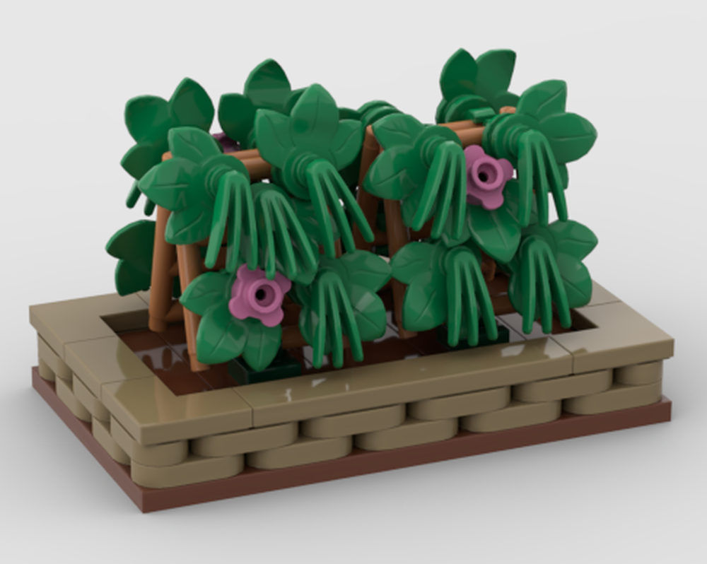 Lego Medieval garden 4