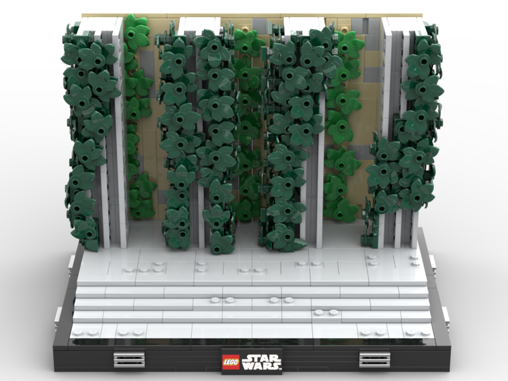 Lego A New Hope Celebration Diorama (For Lego Set 75365 minifigures)