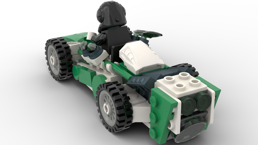 Lego Green Race Car
