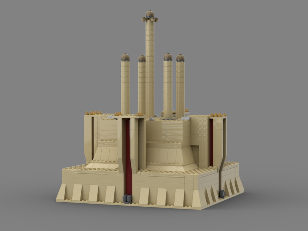 Lego Temple on Coruscant