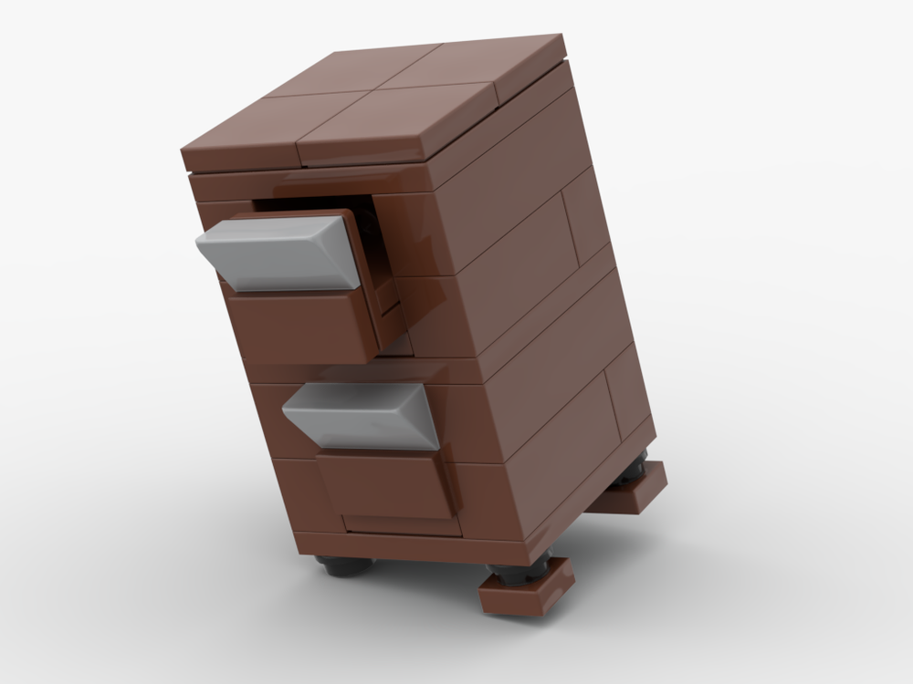 Lego Wonky File Cabinet