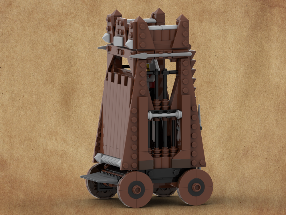 Lego Medieval Siege Tower