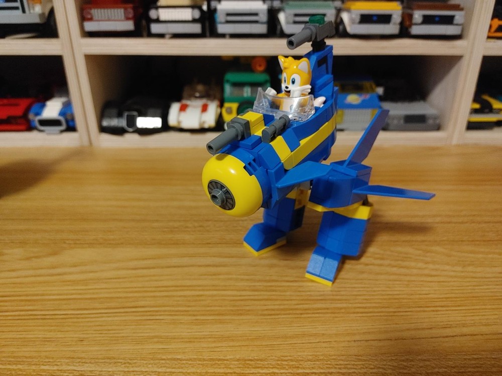 Lego Sonic Adventure 2 SA2 Tails Cyclone Mech