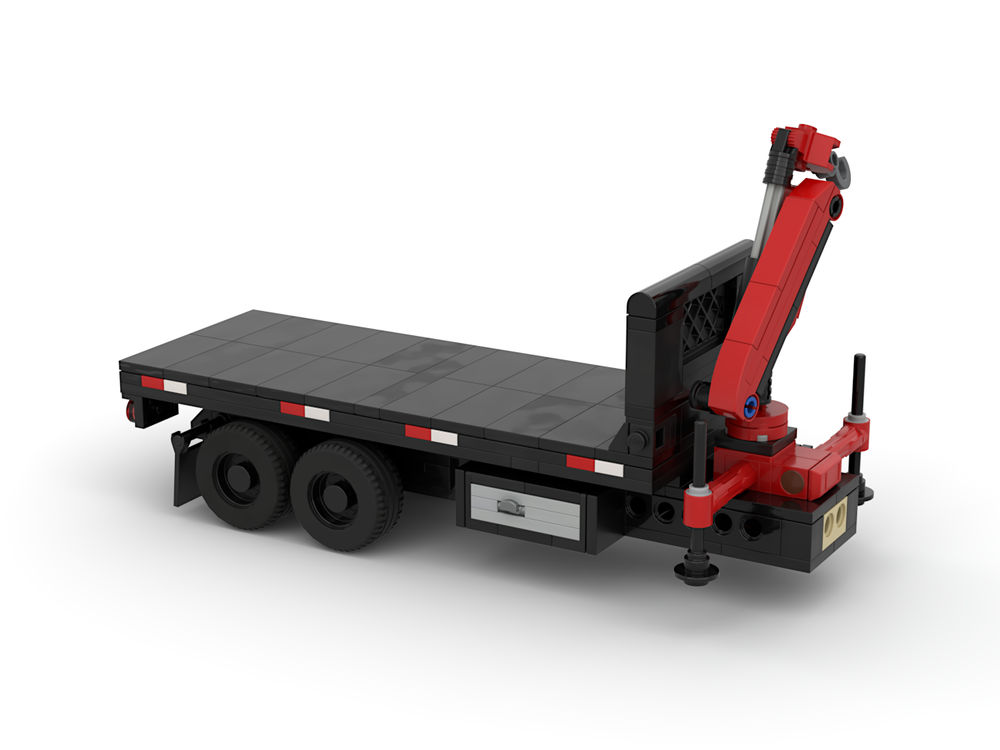 Lego Flatbed and Crane Attachment