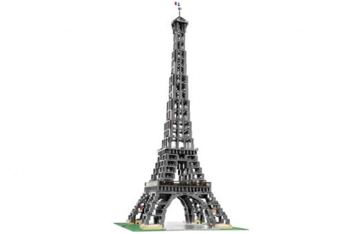 Lego Eiffel Tower 1:300