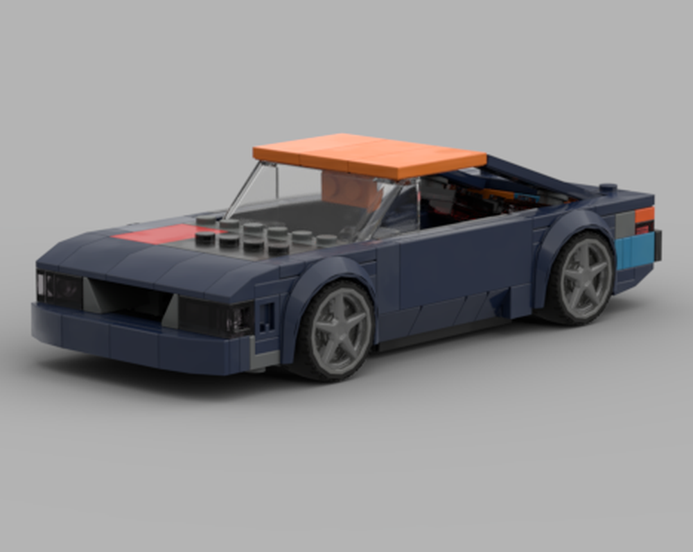 Lego [FREE] instructions 76920 alternative 1993 foxbody mustang hatchback LX