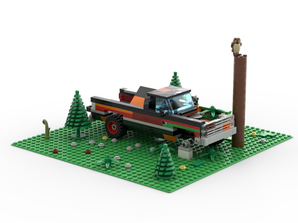 Lego GMC Sierra Barn Find