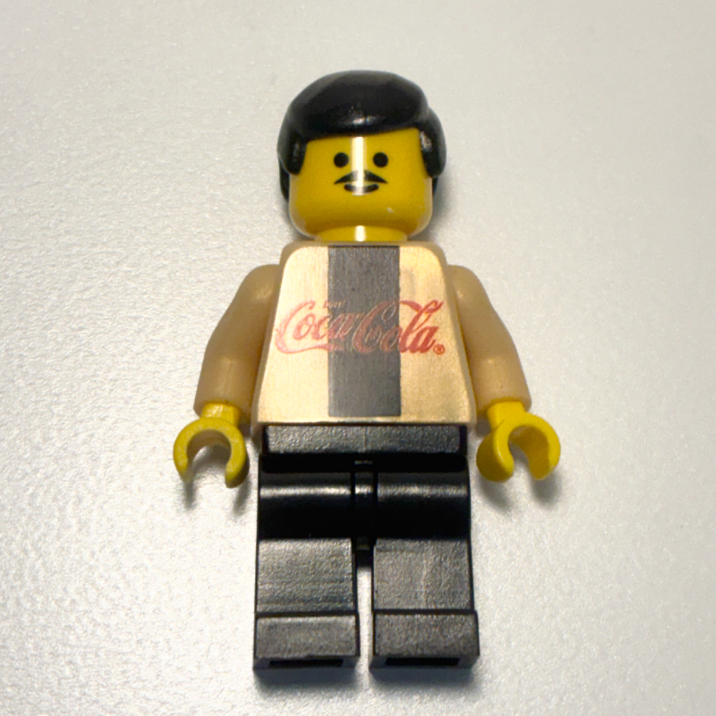 Lego Soccer Player Coca-Cola Secret A