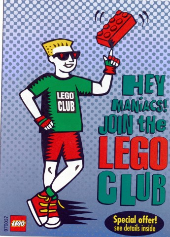 Lego 1994 Insert - Builders Club (970037)