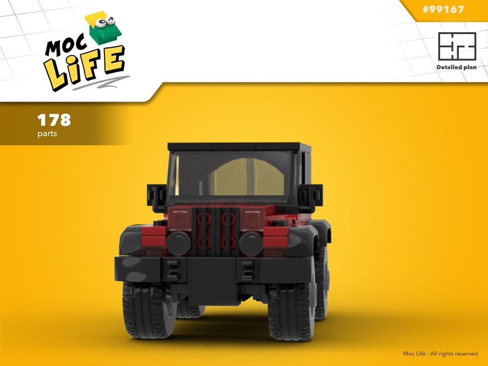 Lego Jeep TJ