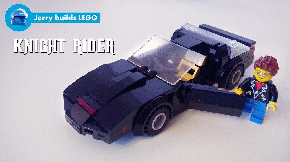 Lego KITT from Knight Rider
